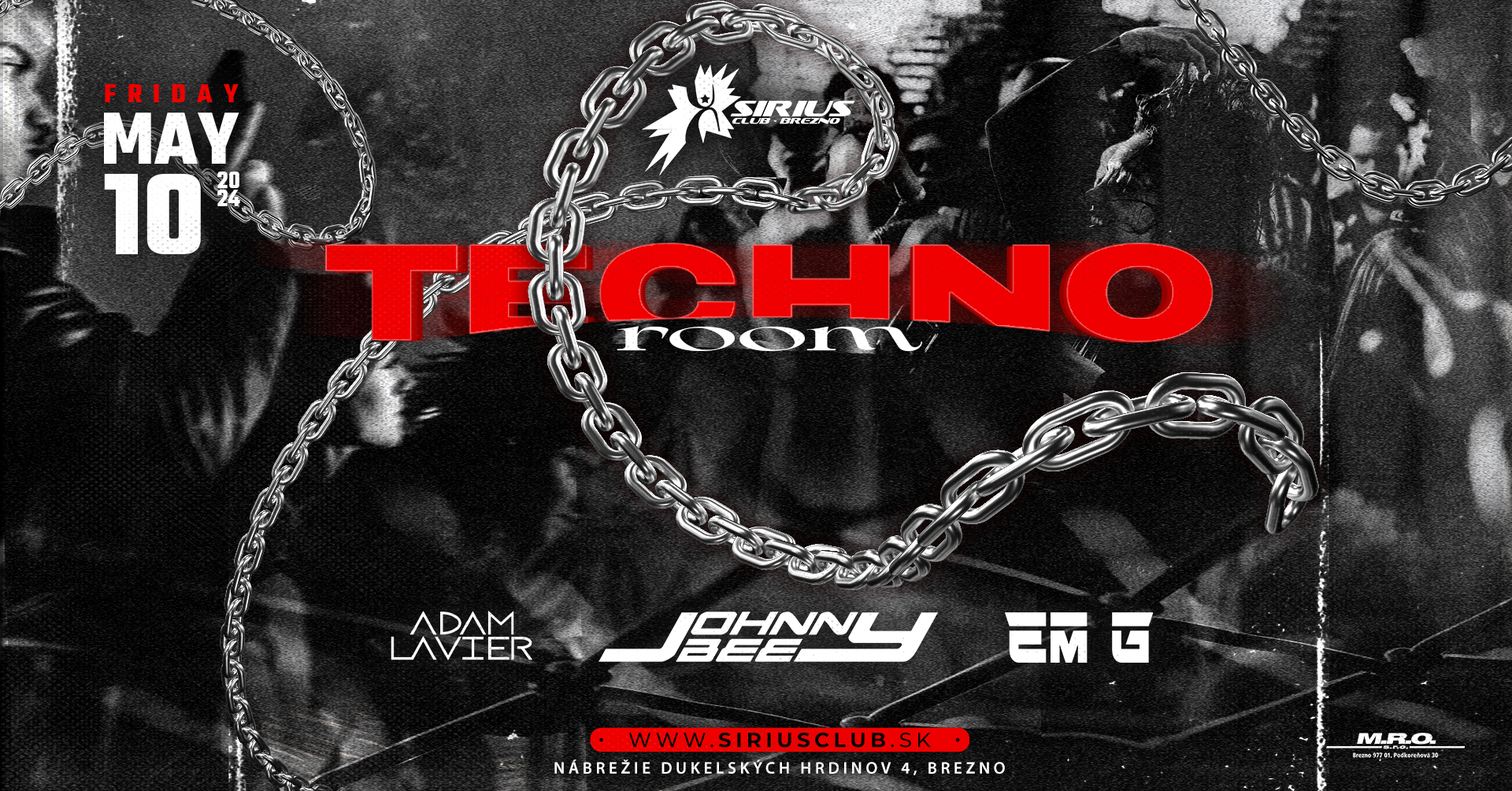 EVENT TECHNO ROOM MAY 24