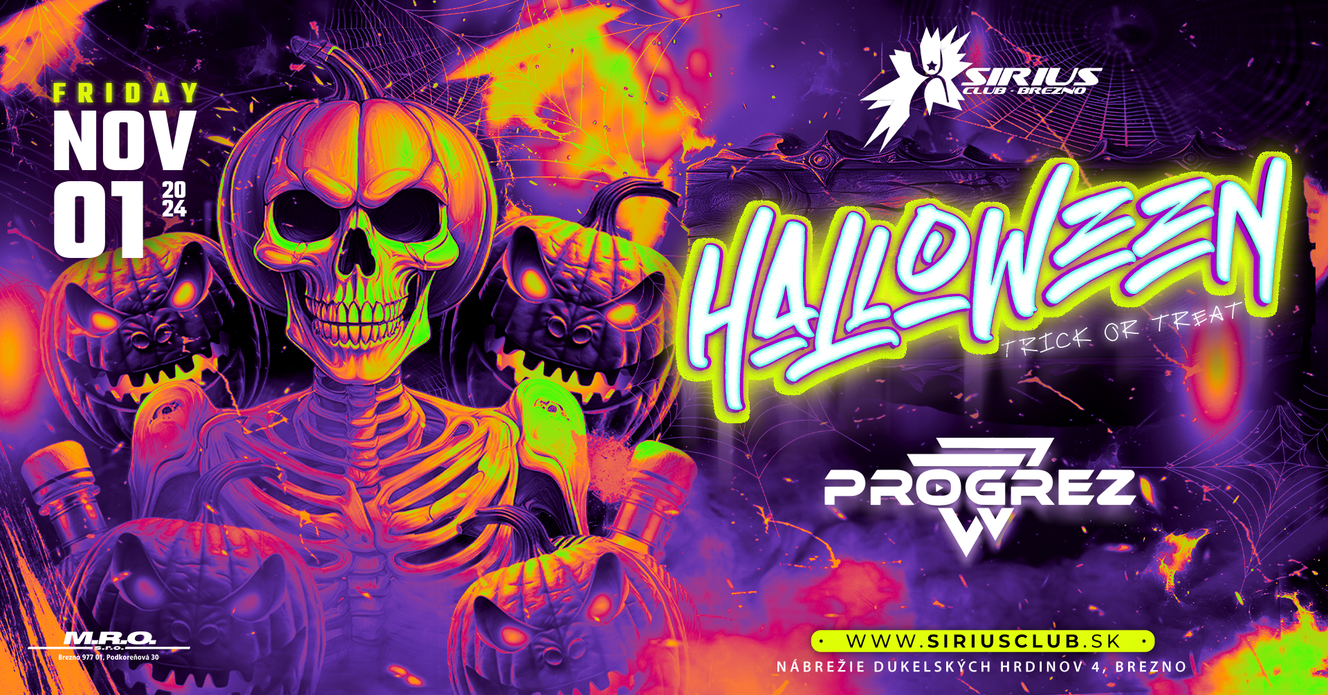 EVENT HALLOWEEN PARTY NOV 24